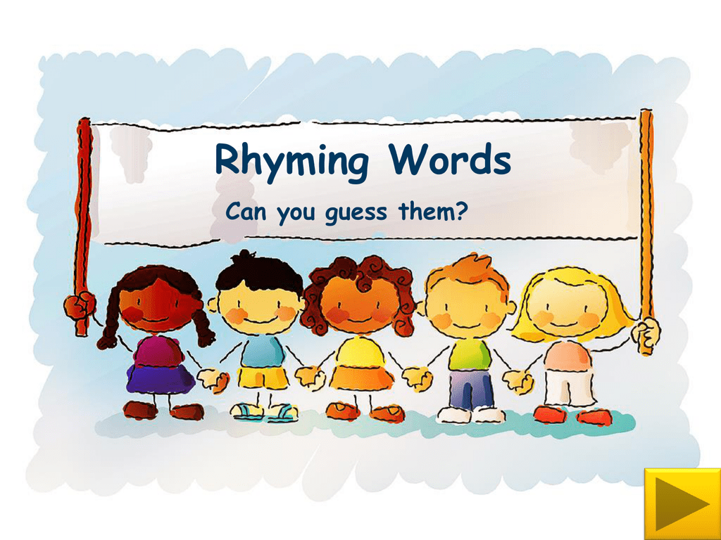 Ejercicios de rimas en inglés Aula de Medios Juegos Educativos