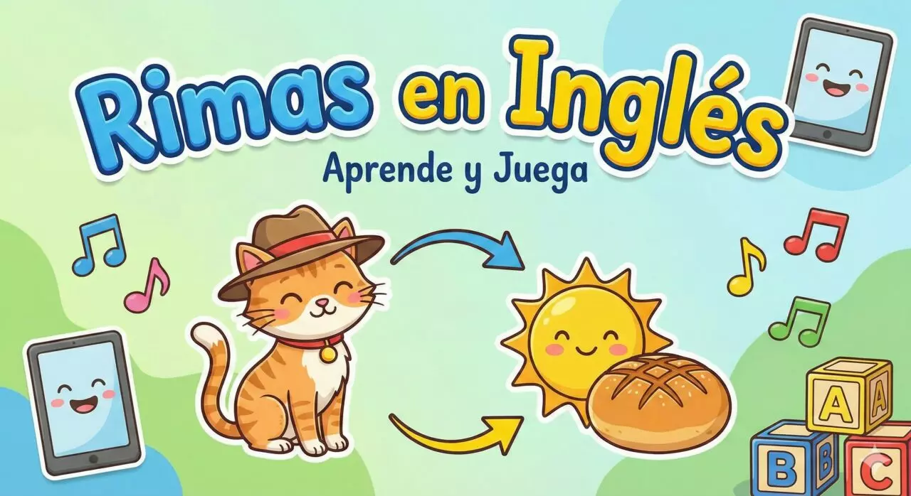 Rimas en inglés Juego Interactivo para Primer Grado Aula de