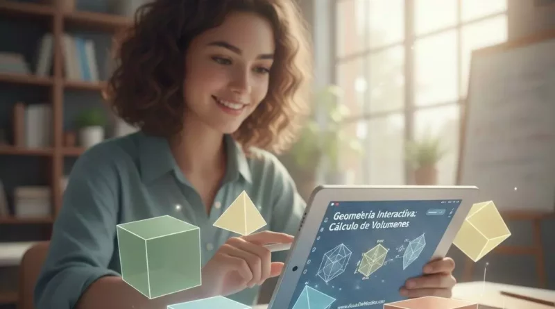 Geometría Interactiva: Cálculo de Volúmenes