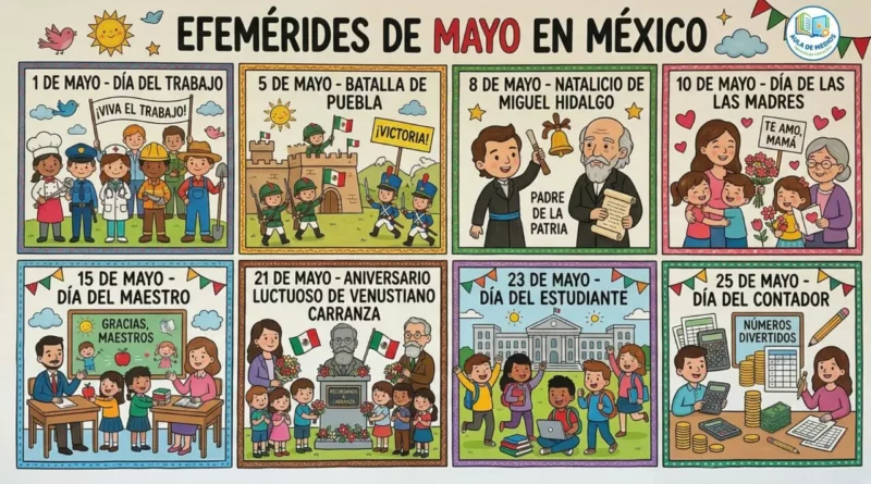 efemérides demayo en méxico