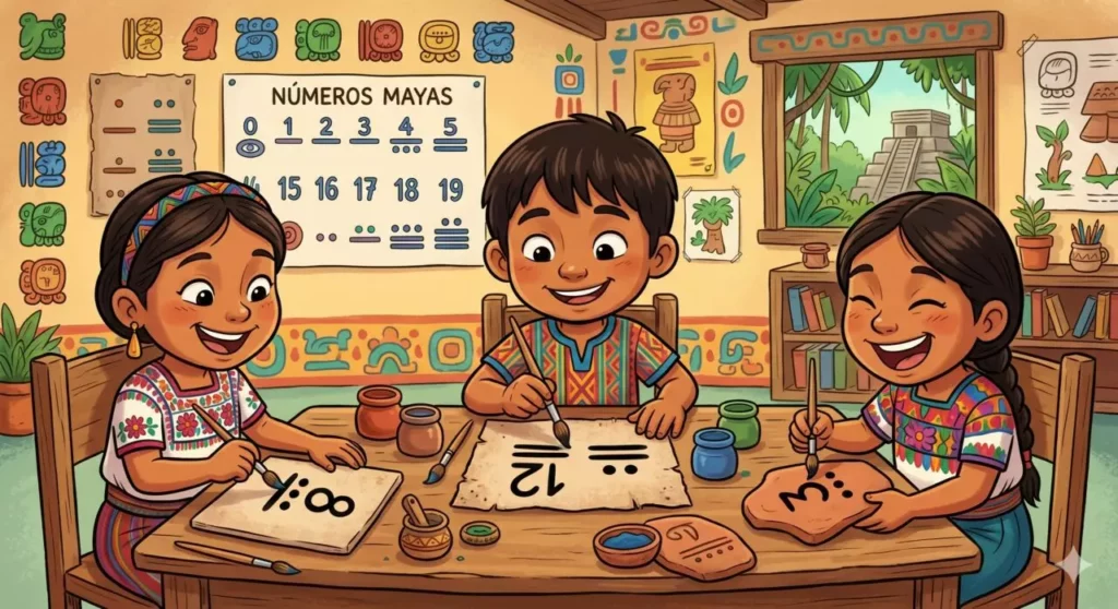 numeros mayas